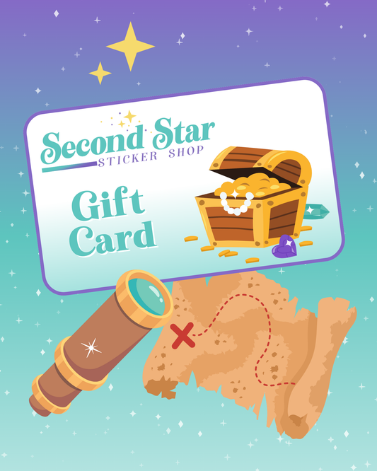 Second Star Sticker Shop Gift Card