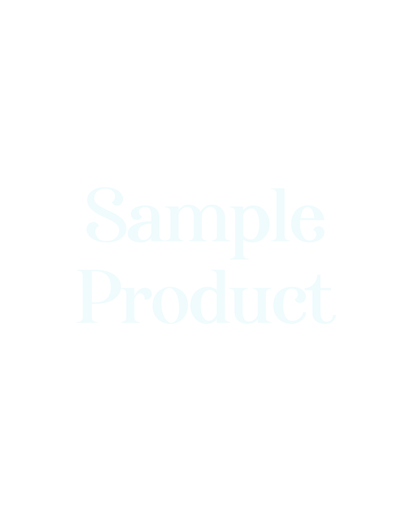 Sample Product