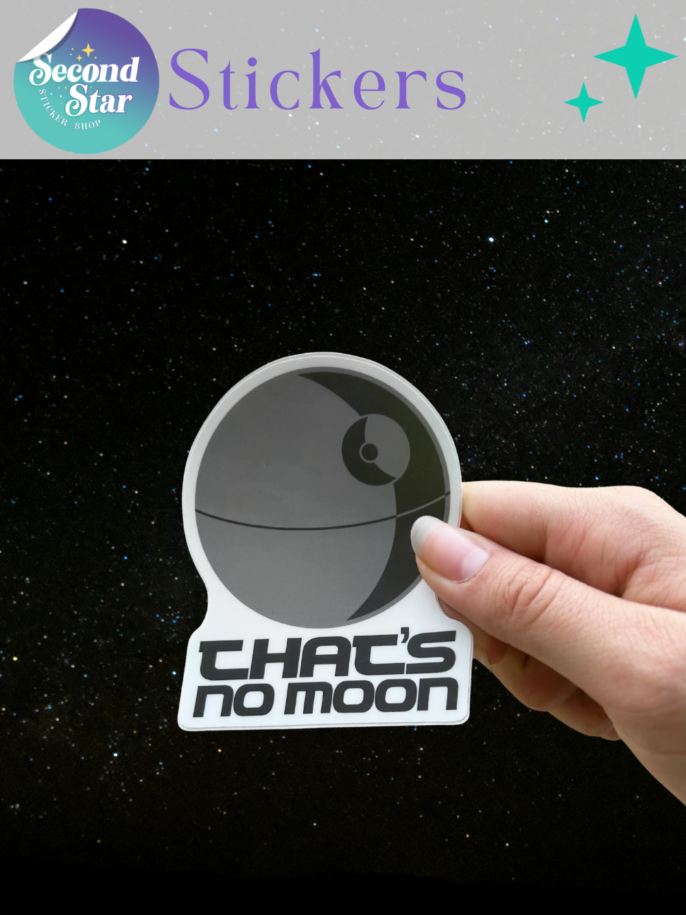 Sticker - That's No Moon